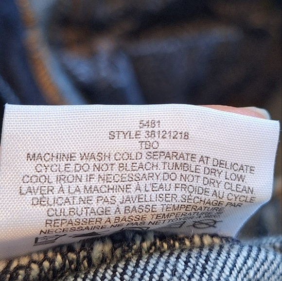 Tory Burch Super Skinny Dark Wash 26 - Picture 7 of 9